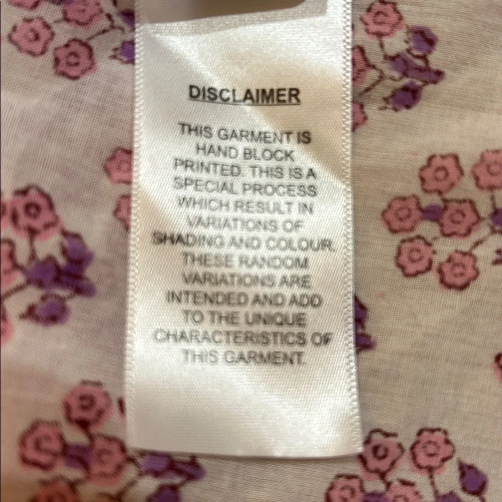 Emerson Fry India Collection Frances Blouse Bella Organic XS - Picture 14 of 14